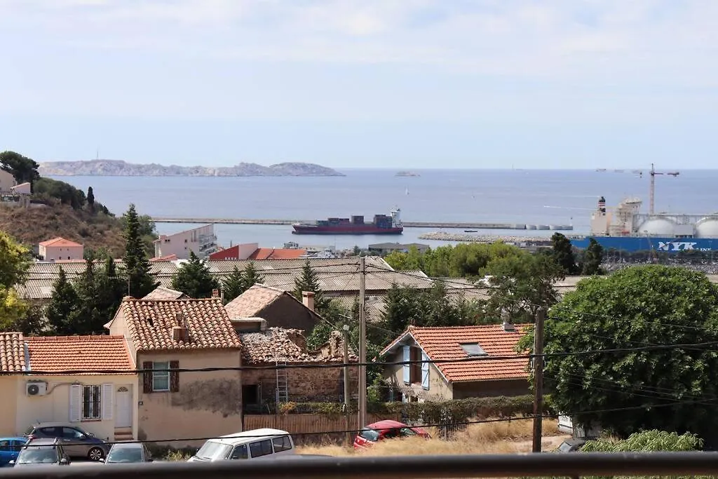 Ferienwohnung Estaque Cozy Nest With A Magical View Of The Sea Marseilles